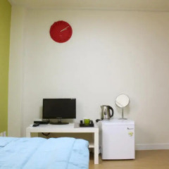 Отель Patio 59 Hongdae Guesthouse 2* Стандартный номер с различными типами кроватей фото 18