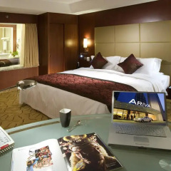 Ariva Beijing West Hotel & Serviced Apartment Улучшенный номер фото 3