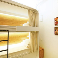 Отель 5footway.inn Project Ann Siang 2* Улучшенный номер с 2 отдельными кроватями фото 2