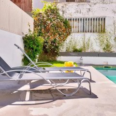 Отель Lisbon Centre Apartment with Private Pool Португалия, Лиссабон - отзывы, цены и фото номеров - забронировать отель Lisbon Centre Apartment with Private Pool онлайн балкон
