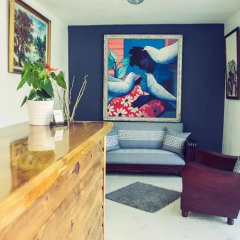 Отель Batey Hotel Boutique Доминикана, Бока Чика - отзывы, цены и фото номеров - забронировать отель Batey Hotel Boutique онлайн интерьер отеля фото 2