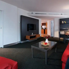 THE MADISON Hotel Hamburg 4* Студия с различными типами кроватей фото 3