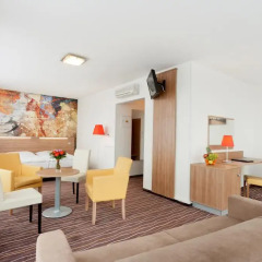 Akcent hotel 3* Стандартный номер с 2 отдельными кроватями фото 13