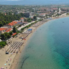 Отель Psakoudia Villas пляж фото 2