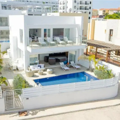 Отель Oceanview Villa 100 Кипр, Протарас - отзывы, цены и фото номеров - забронировать отель Oceanview Villa 100 онлайн фото 2