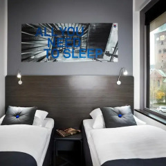 CABINN Aarhus Hotel 2* Стандартный номер с разными типами кроватей фото 2