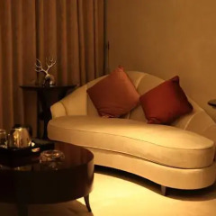 Апартаменты Sanya Skyview Luxury Apartment комната для гостей