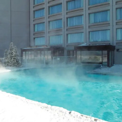 Отель Hilton Québec Канада, Квебек - отзывы, цены и фото номеров - забронировать отель Hilton Québec онлайн бассейн фото 3