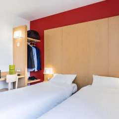 Отель B&B Hôtel CANNES Ouest La Bocca 3* Стандартный номер с 2 отдельными кроватями фото 2