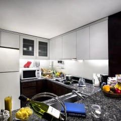 Отель Oakwood Premier Coex Center Студия с различными типами кроватей фото 3