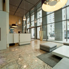 Отель Platinum Towers Central Apartments Польша, Варшава - отзывы, цены и фото номеров - забронировать отель Platinum Towers Central Apartments онлайн интерьер отеля