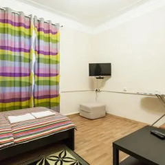 Апартаменты Apartments on Kitay-gorod комната для гостей фото 4