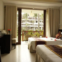 Отель Vinh Hung Emerald Resort 3* Номер Делюкс с различными типами кроватей фото 2