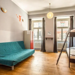 Ahoy! Hostel Кровать в общем номере с двухъярусной кроватью фото 11