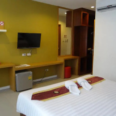 Dream Phuket Hotel 3* Стандартный семейный номер разные типы кроватей фото 4
