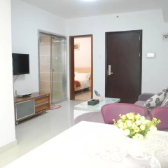 Апартаменты Shenzhen Haoshunyi Gang Ao 8 Apartments (Former Dongmen Xin Phoenix Gang Ao 8 Apartments) Представительский люкс с 2 отдельными кроватями фото 12