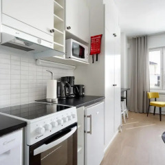Отель Forenom Serviced Apartments Helsinki Kruununhaka Финляндия, Хельсинки - 2 отзыва об отеле, цены и фото номеров - забронировать отель Forenom Serviced Apartments Helsinki Kruununhaka онлайн в номере фото 4