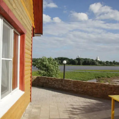 Гостиница Cottage na Strelke Вилла с различными типами кроватей фото 11