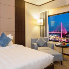 Wyndham Legend Halong Hotel 4* Улучшенный номер с 2 отдельными кроватями фото 3