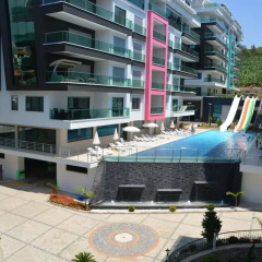 Отель Luxury Apt in Konak Sea Side with a Sea front view and a private beach фото 5