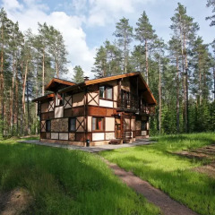 Гостиница Лесная Рапсодия Стандартный номер с двуспальной кроватью фото 3