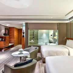 Отель Hilton Sukhumvit Bangkok 4* Номер Делюкс с различными типами кроватей фото 6