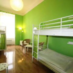 Adam&eva Hostel Prague Кровать в общем номере фото 2