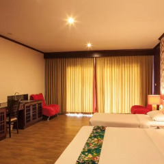 Отель Timber House Ao Nang 3* Улучшенный номер с различными типами кроватей фото 3