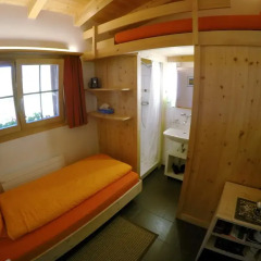 Отель Chalet Weidhaus Ferienwohnung & Zimmer Стандартный номер с различными типами кроватей фото 2