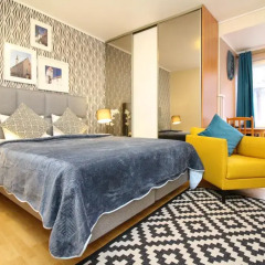 Апартаменты Tallinn City Apartments Town Hall Square Студия с различными типами кроватей фото 6