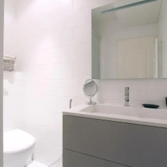 Отель Furnished Suites Near Arc de Triomphe Франция, Париж - отзывы, цены и фото номеров - забронировать отель Furnished Suites Near Arc de Triomphe онлайн ванная