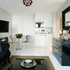 Отель VISIONAPARTMENTS Zurich Freyastraße удобства в номере фото 2