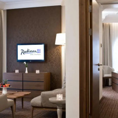 Radisson Blu Hotel, Kyiv Podil 4* Представительский люкс с различными типами кроватей фото 2