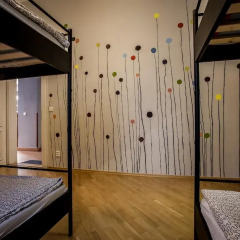 Ahoy! Hostel Кровать в общем номере с двухъярусной кроватью фото 14