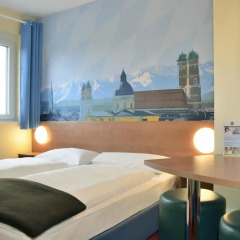B&B Hotel Munchen Airport 2* Стандартный номер с различными типами кроватей фото 6