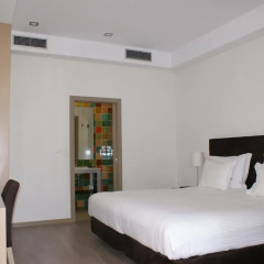 Отель Castelo Santa Catarina 3* Стандартный номер двуспальная кровать фото 15