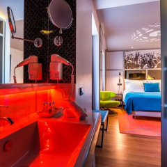 Отель Pestana CR7 Lisboa 4* Стандартный номер с различными типами кроватей фото 3