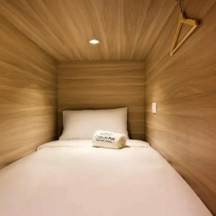 Capsule Pod Boutique Hostel Кровать в общем номере фото 16