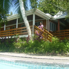 Отель Daku Resort Savusavu 3* Коттедж с различными типами кроватей фото 4