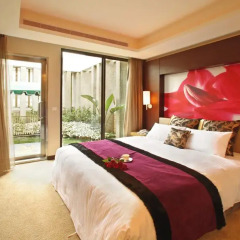 Отель Amain Boutique Motel Danshui 3* Люкс с различными типами кроватей фото 13