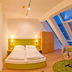 Апартаменты Wienwert Apartments Getreidemarkt Студия с различными типами кроватей фото 23