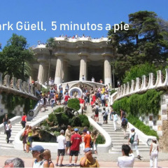Отель Ático, Terraza & Barbacoa, Park Güell, Apartamento