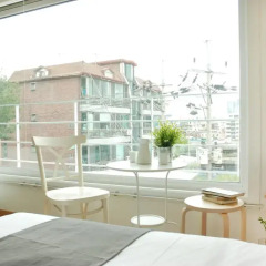 Отель The Mei Haus Hongdae 3* Стандартный семейный номер с двуспальной кроватью фото 4
