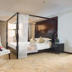 Отель Hangzhou Hua Chen International 4* Улучшенный номер с различными типами кроватей фото 16
