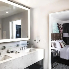 Отель Le Montrose Suite Hotel США, Уэст-Голливуд - отзывы, цены и фото номеров - забронировать отель Le Montrose Suite Hotel онлайн ванная