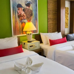 Отель Villa Cha-Cha 3* Улучшенный номер с 2 отдельными кроватями фото 2
