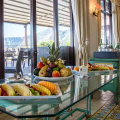 Отель Atahotel Capotaormina 4* Улучшенный номер с различными типами кроватей фото 3