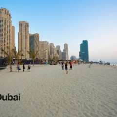 Отель OkDubaiApartments - Heather Marina пляж