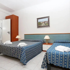 Отель Albergo Athena 3* Стандартный номер с различными типами кроватей фото 13