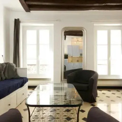 Отель Appartement Saint Rustique Франция, Париж - отзывы, цены и фото номеров - забронировать отель Appartement Saint Rustique онлайн комната для гостей фото 2